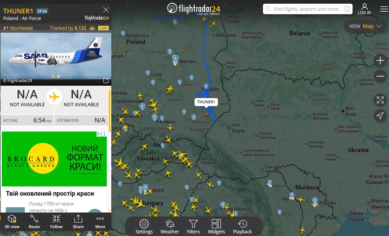 Російські Шахеди залетіли на територію Польщі 10 вересня - фото 2