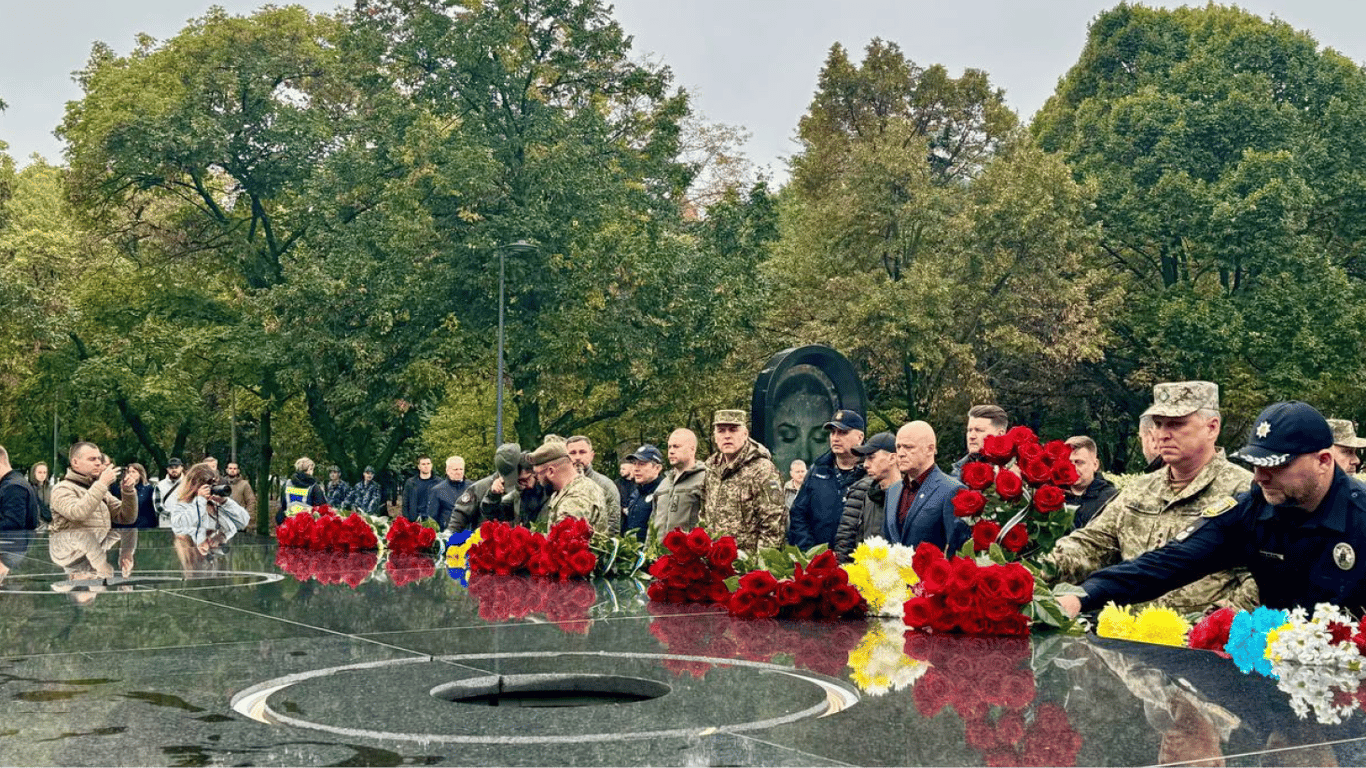 В Одесі вшанували захисників і захисниць України