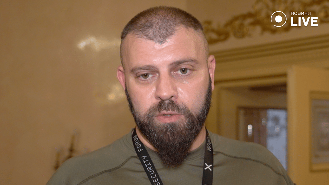 Глава "Грузинского легиона" Мамука Мамуашвили