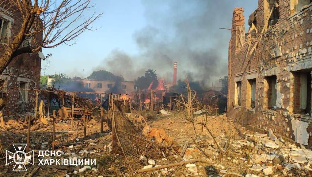 разрушение на Харьковщине