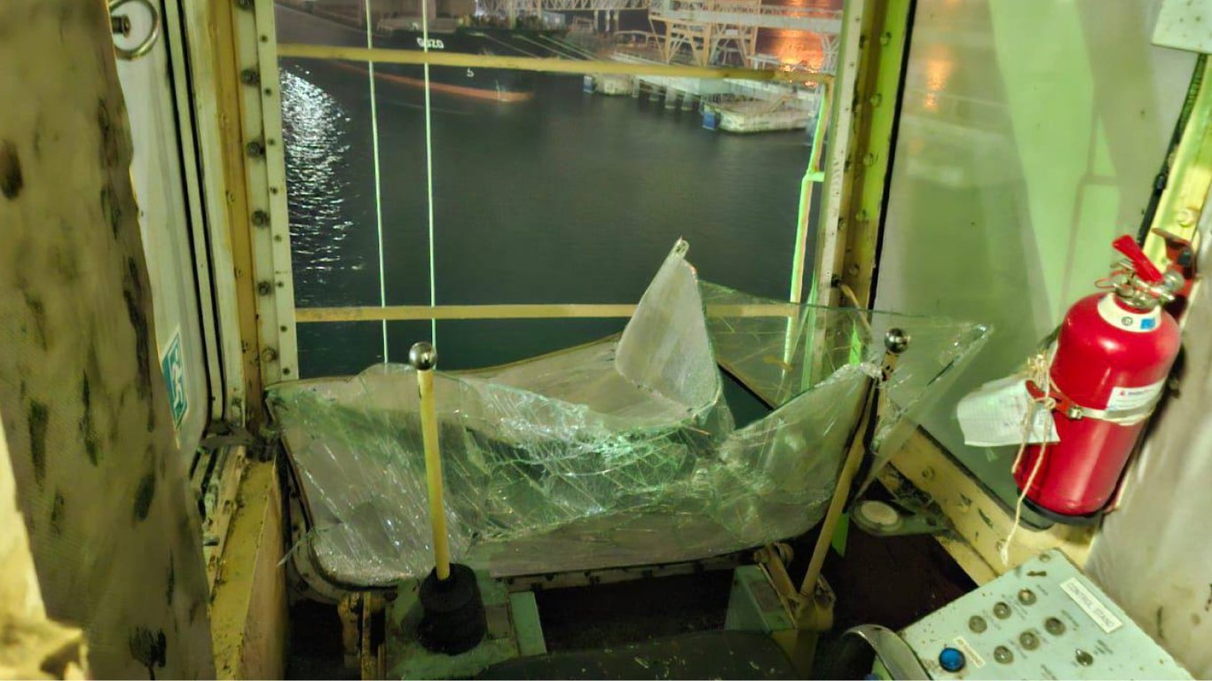 Удар по порту на Одещині