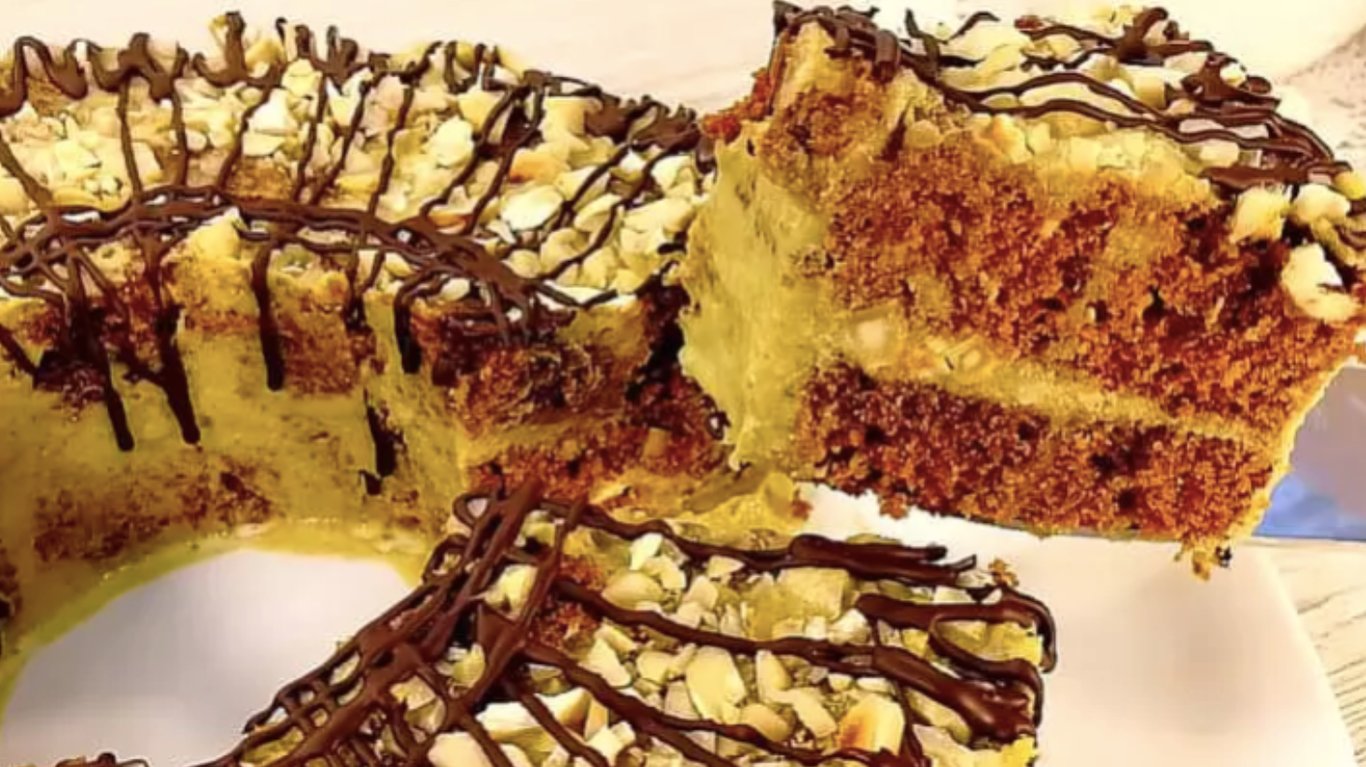 рецепт торта з бананами