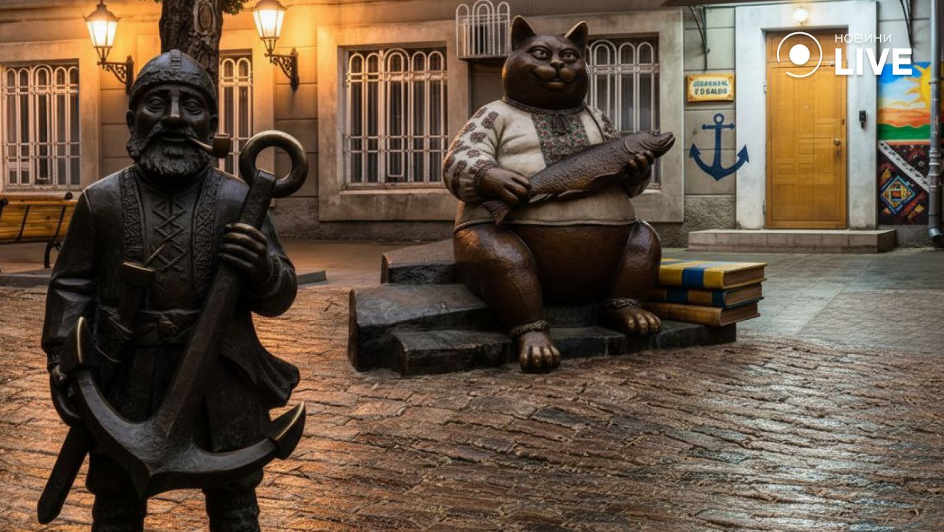 Скандальні пам'ятники Одеси очима ШІ
