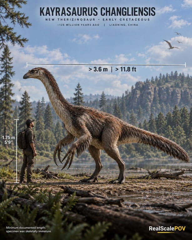 Новий вид динозавра Kayrasaurus changliensis