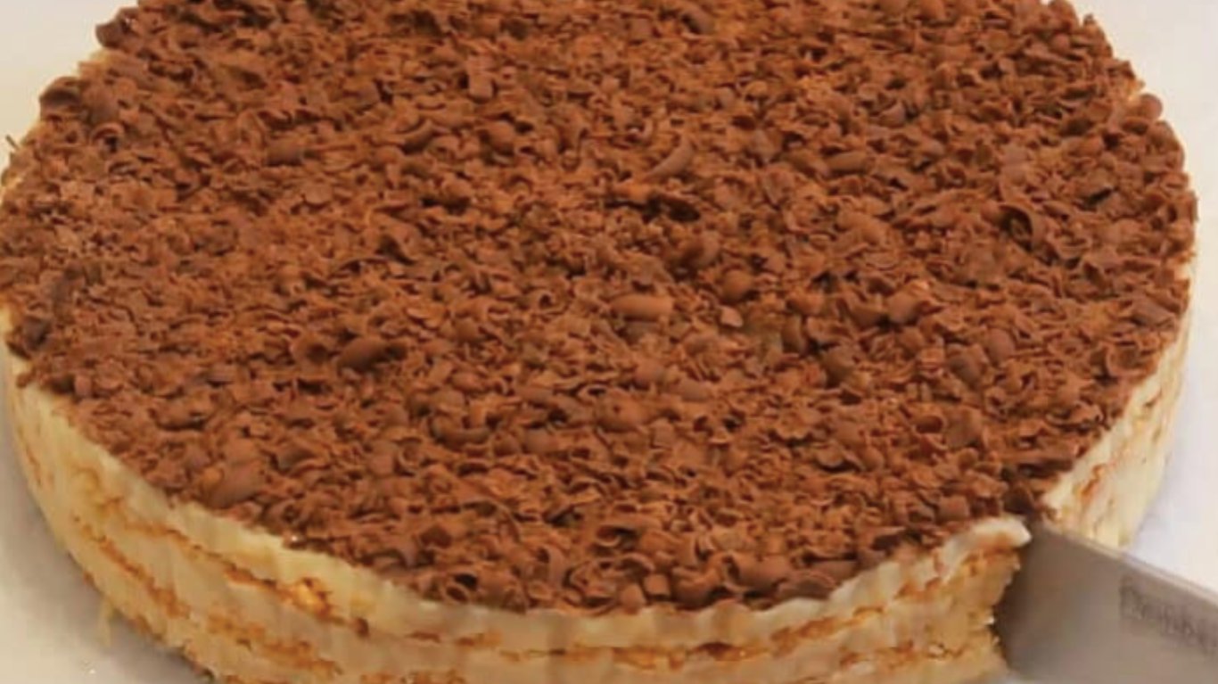 рецепт наполеона без випічки