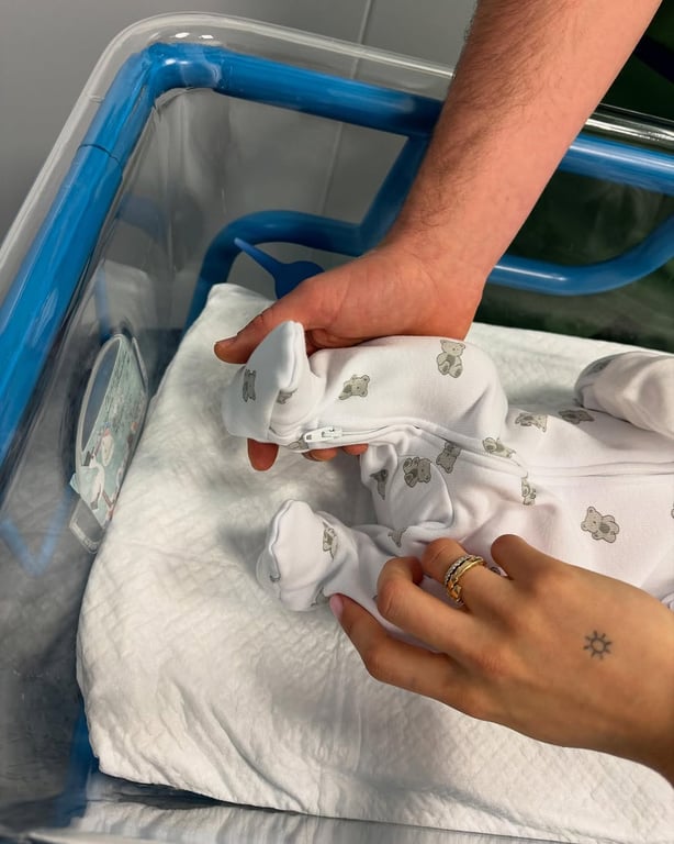 Дружина Остапчука народила первістка - фото 1