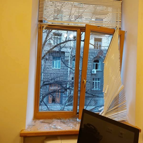 Стефанчук показал последствия удара РФ по Киеву 1 января - фото 2