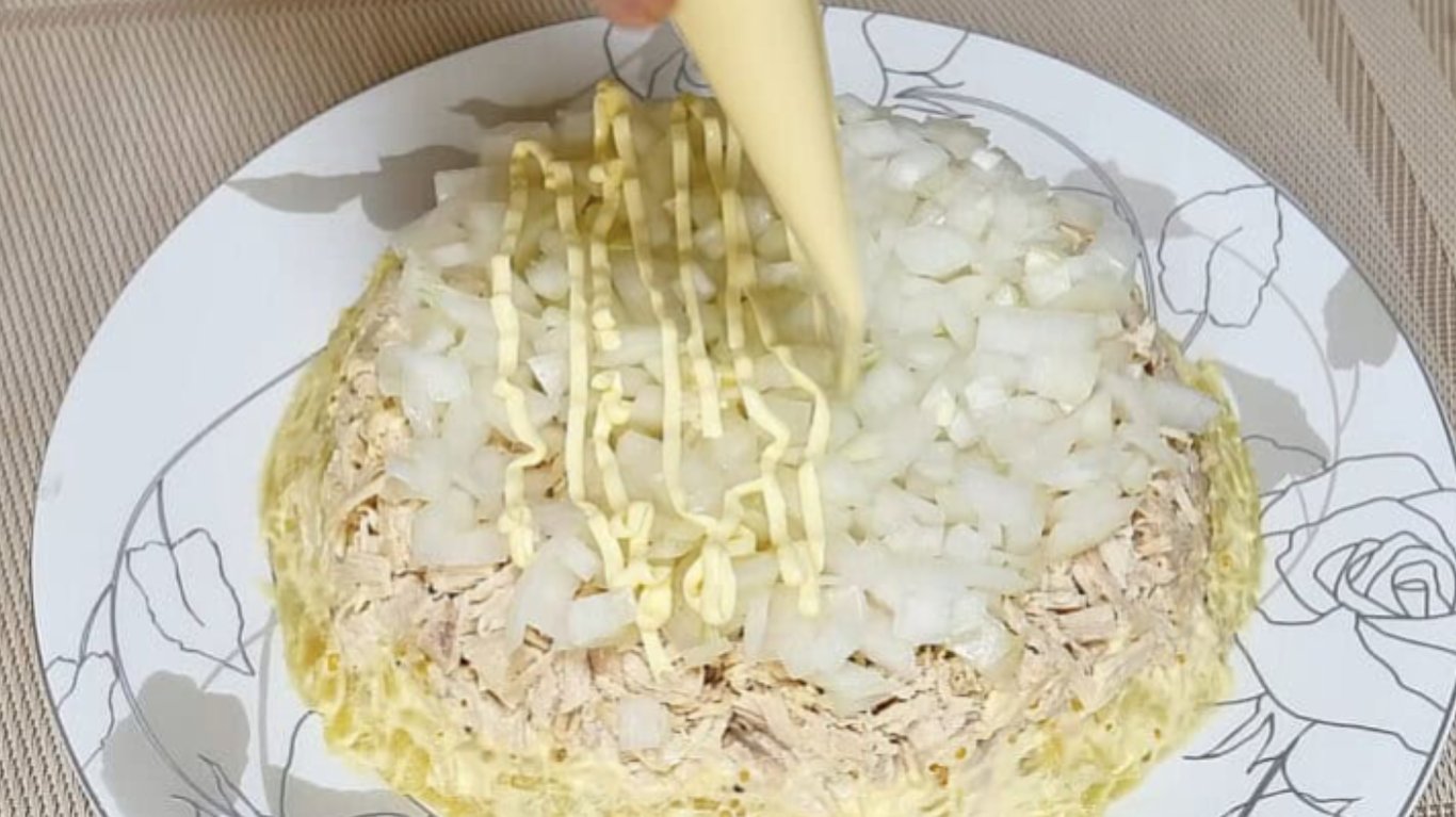 рецепт салату з куркою