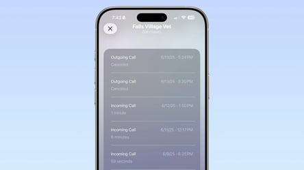 iOS 26 lets iPhone users access full call history per contact - 285x160