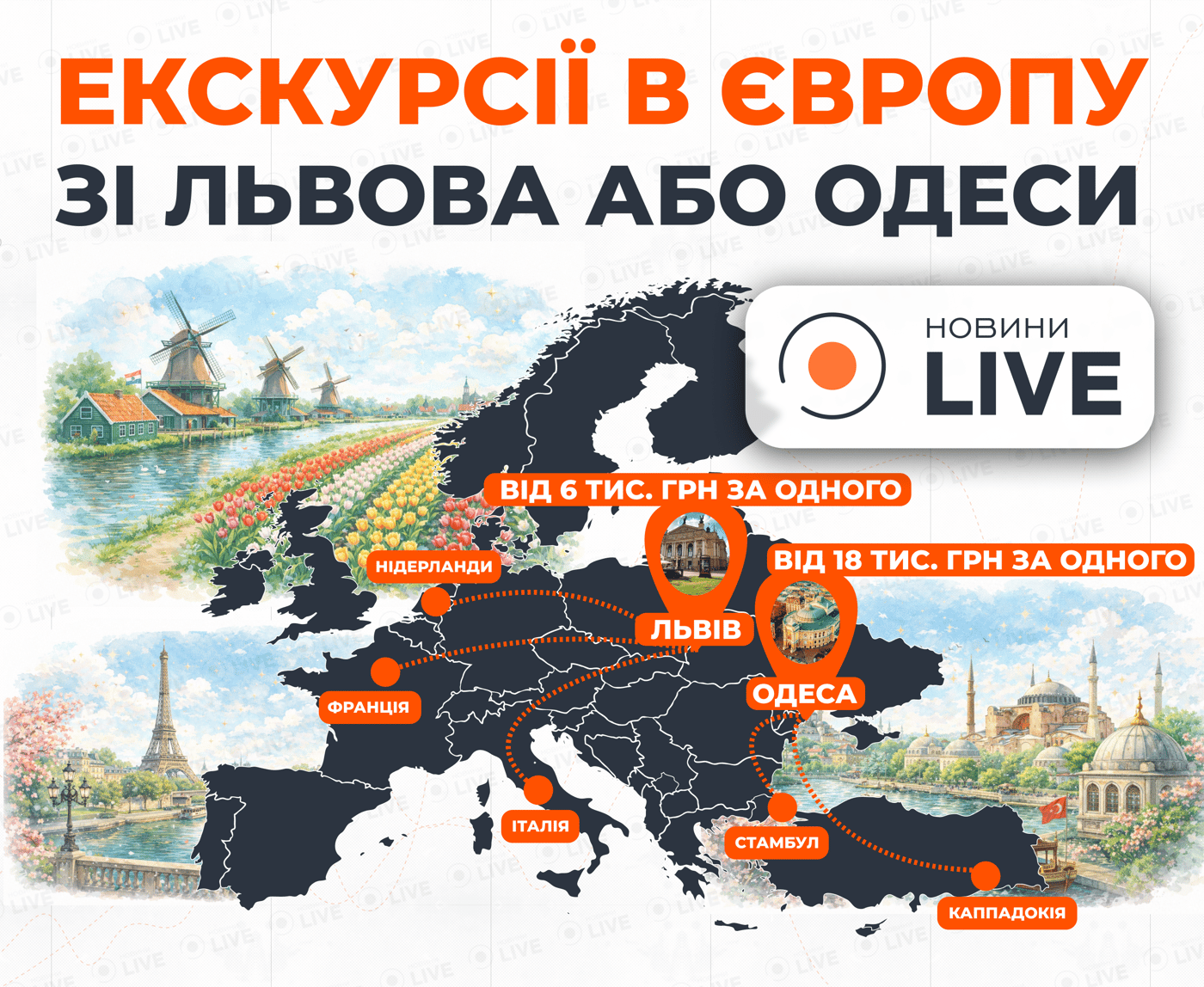 Тури в Європу