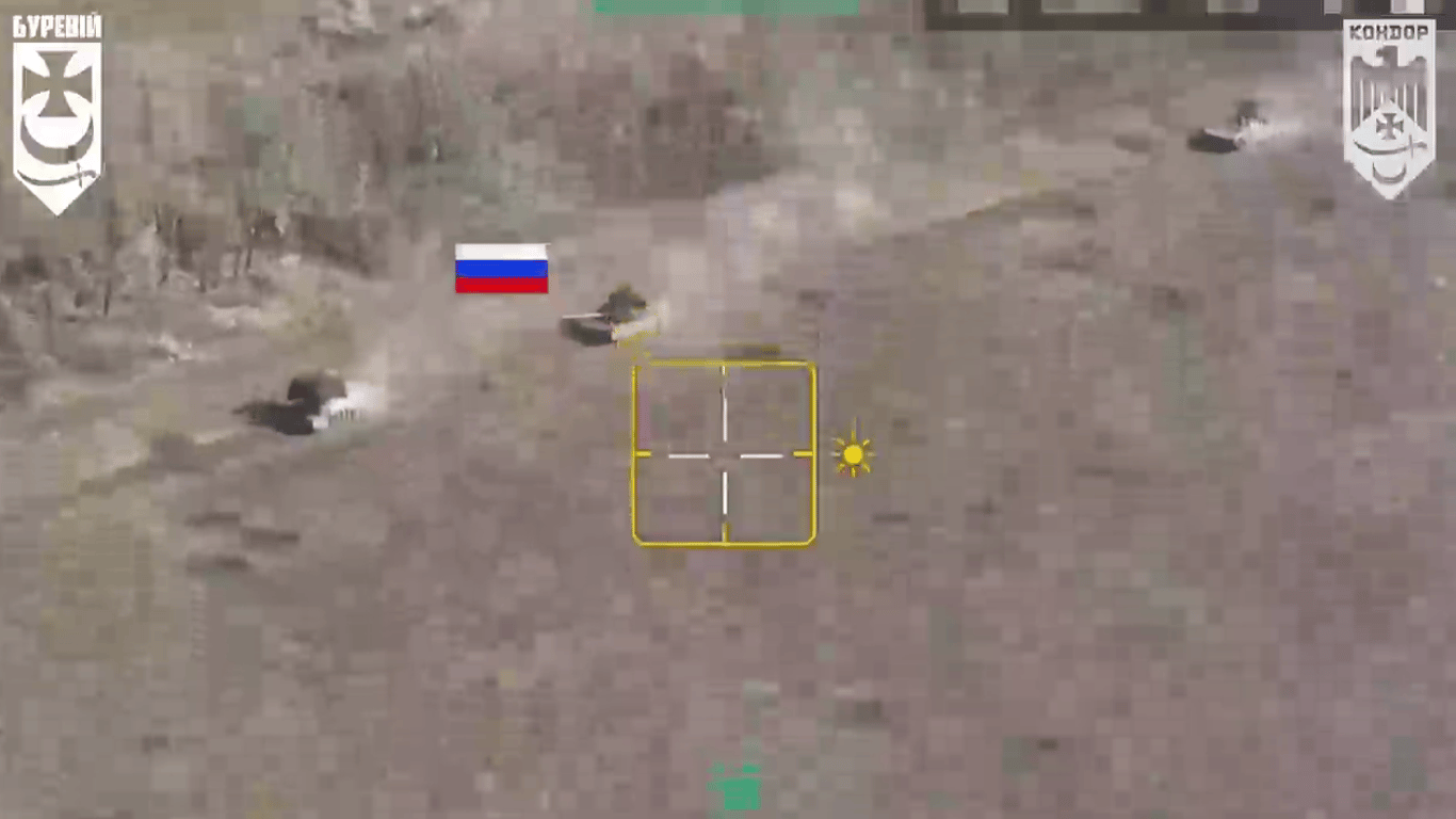 The Assault Guard showed footage of the repulse of the Russian attack