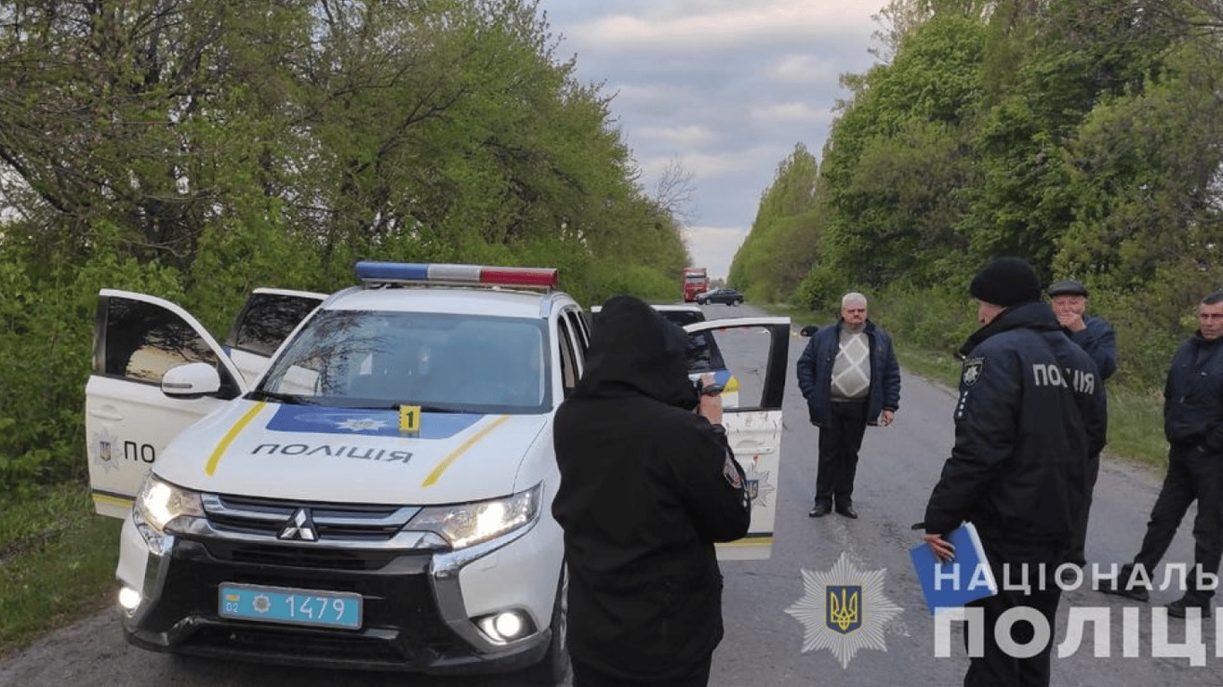 В Винницкой области нашли машину военных, расстрелявших полицейского — фото