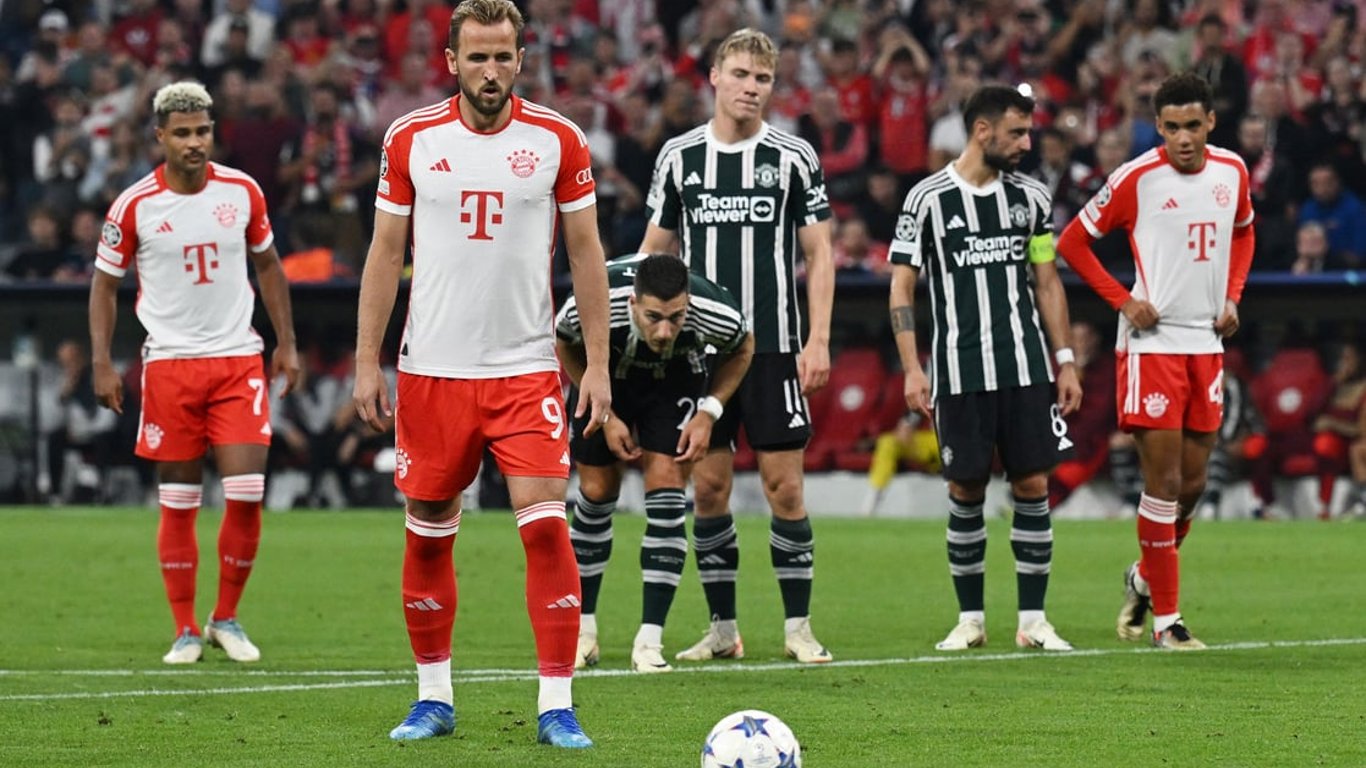 "Бавария"— "Манчестер Юнайтед" в ЛЧ забили семь мячей на двоих: видео голов