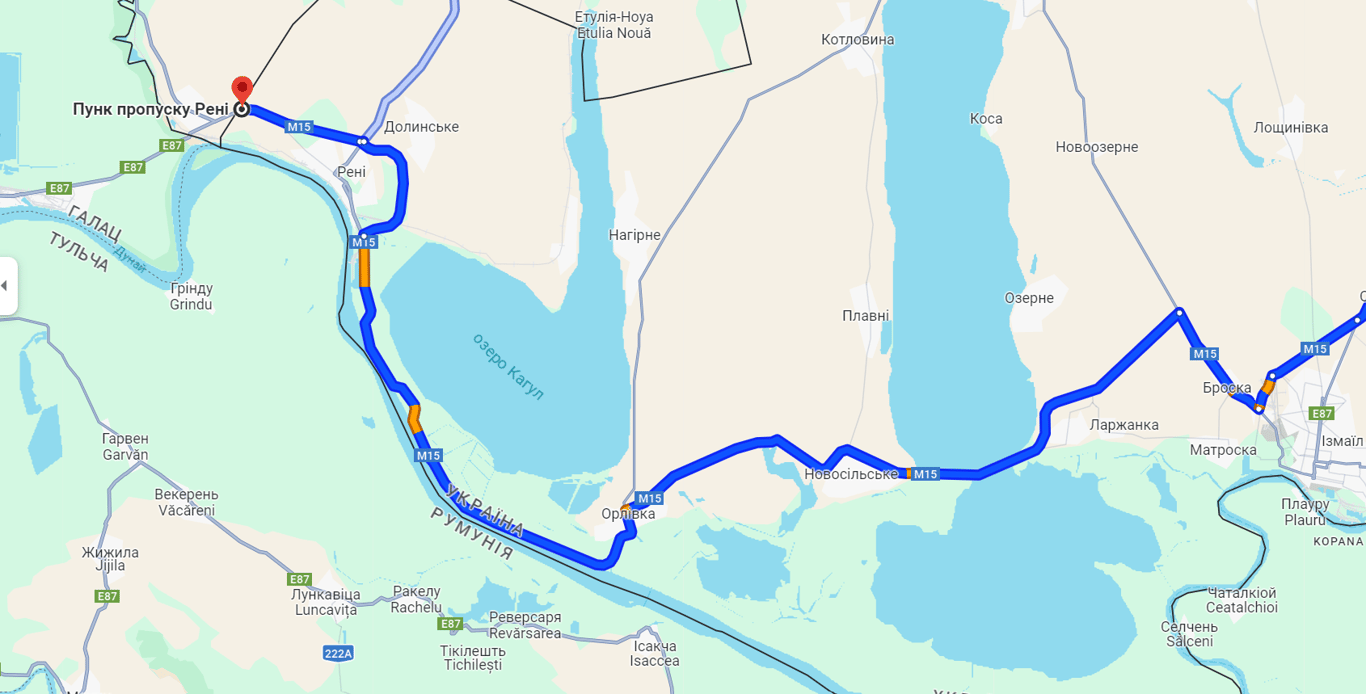 Пробки и очереди на КПП — ситуация на трассе Одесса — Рени затруднена - фото 4