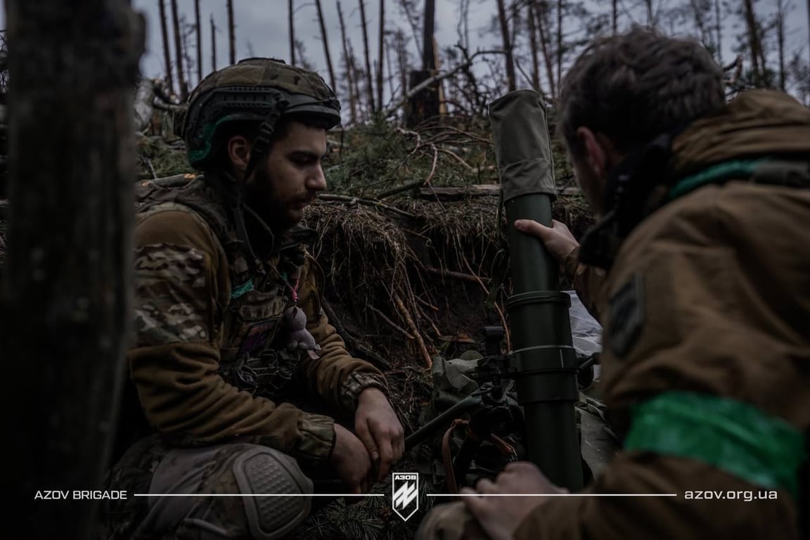 военные Азов в Серебрянском лесничестве
