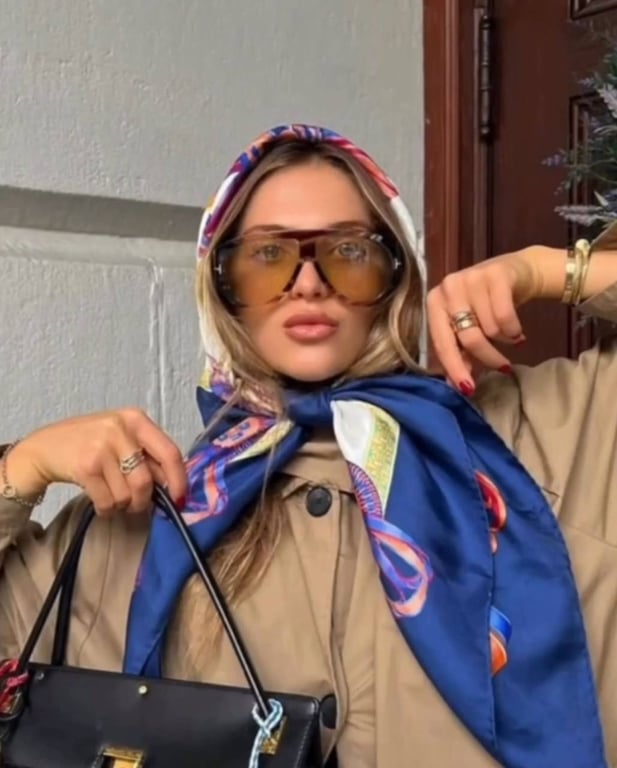 З тонким шарфом можна експерементувати