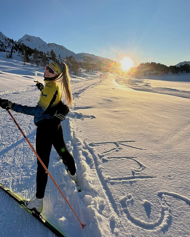 Українська біатлоністка Христина Дмитренко