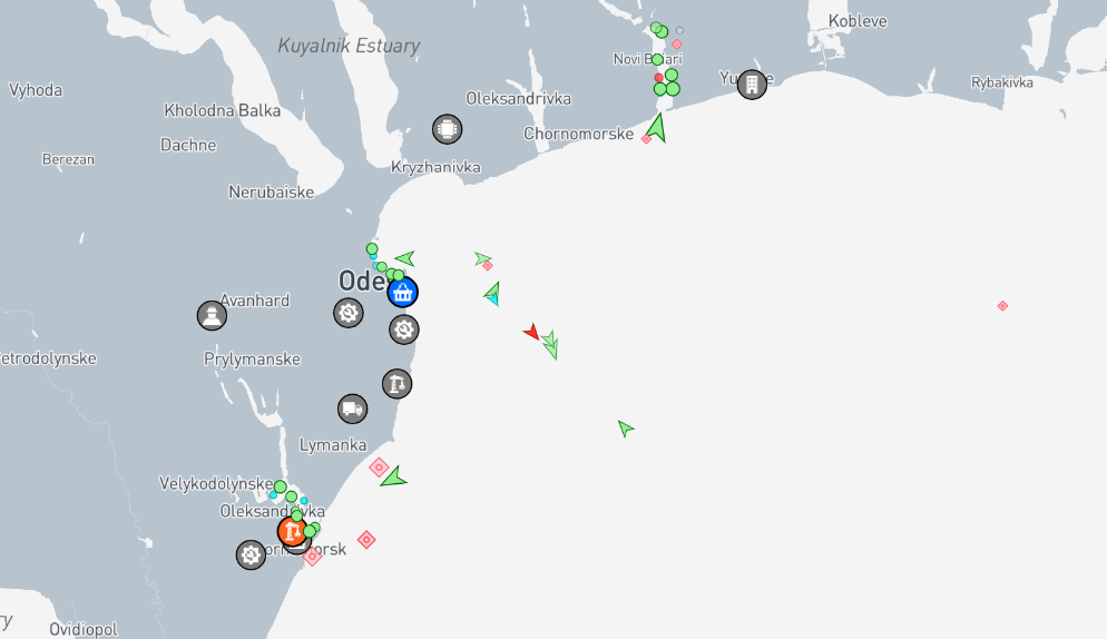 Экспорт украинской продукции продолжается