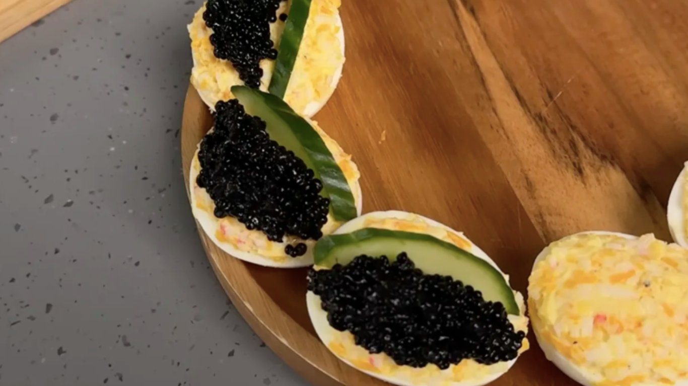 рецепт фаршированих яєць