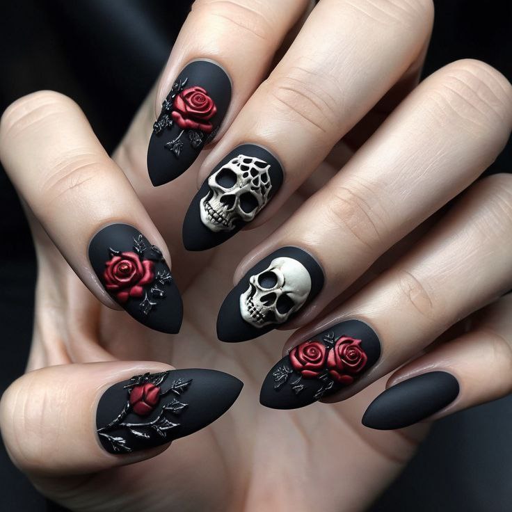 skull nails