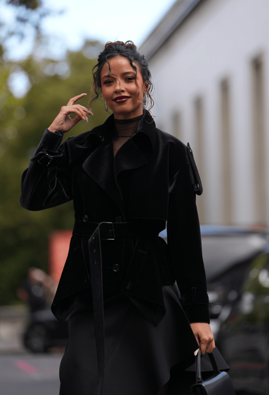 В моді блейзери з оксамиту