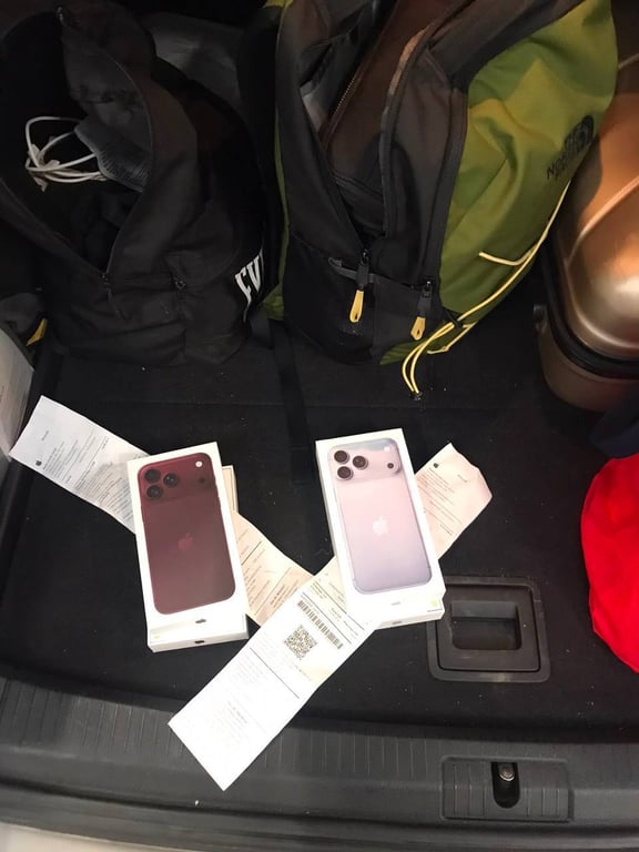 iPhone 18 Pro Max, які намагалися ввезти без декларування.