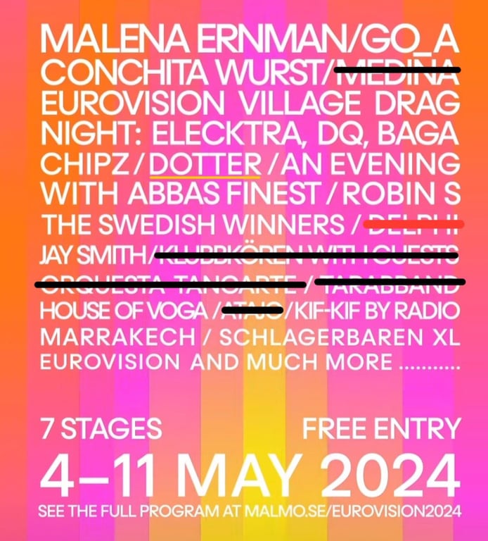 Артисти масово почали скасовувати свої виступи на спецзаходах Євробачення — які причини - фото 1