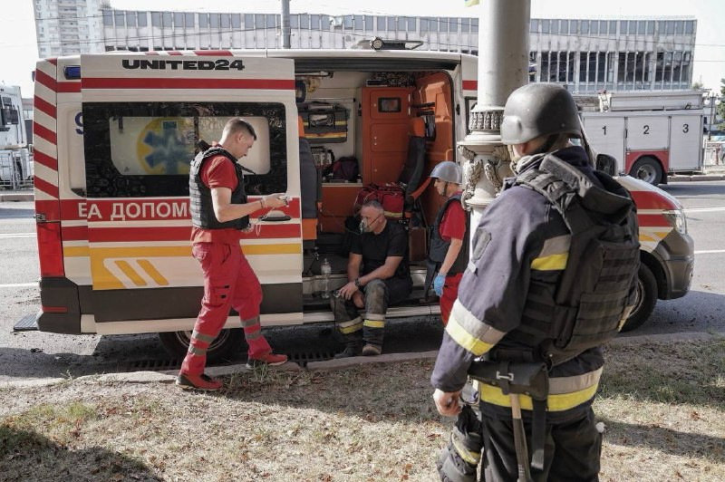 Россияне атаковали Харьков 1 сентября