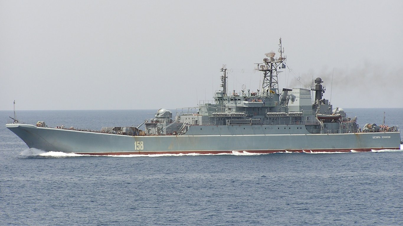 Черноморский флот РФ, ракетно-дроновые атаки ВСУ, потерянные российские корабли
