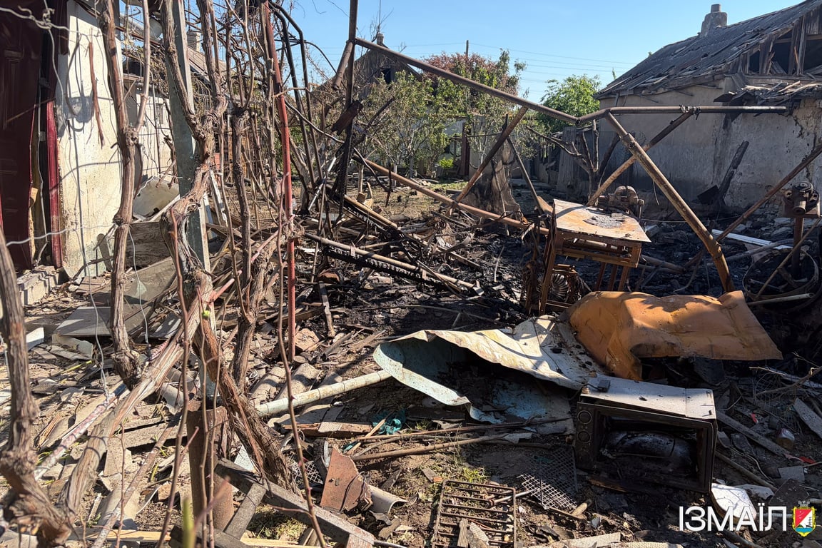 З’явилися фото наслідків нічної атаки на Ізмаїл