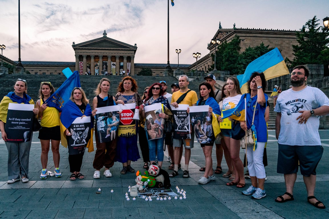 Перед самітом НАТО люди у США вийшли на мітинги проти російської агресії - фото 5