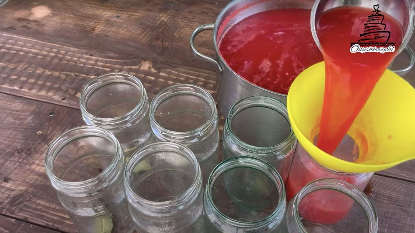 томатный сок на зиму