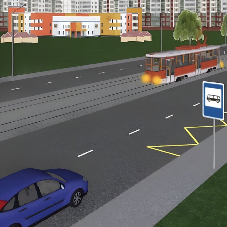 Складний тест ПДР — чи можна водієві авто випередити трамвай