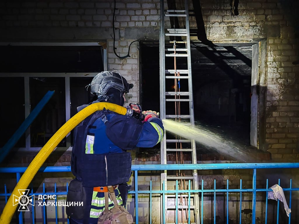 Пожежа в школі Харківська область