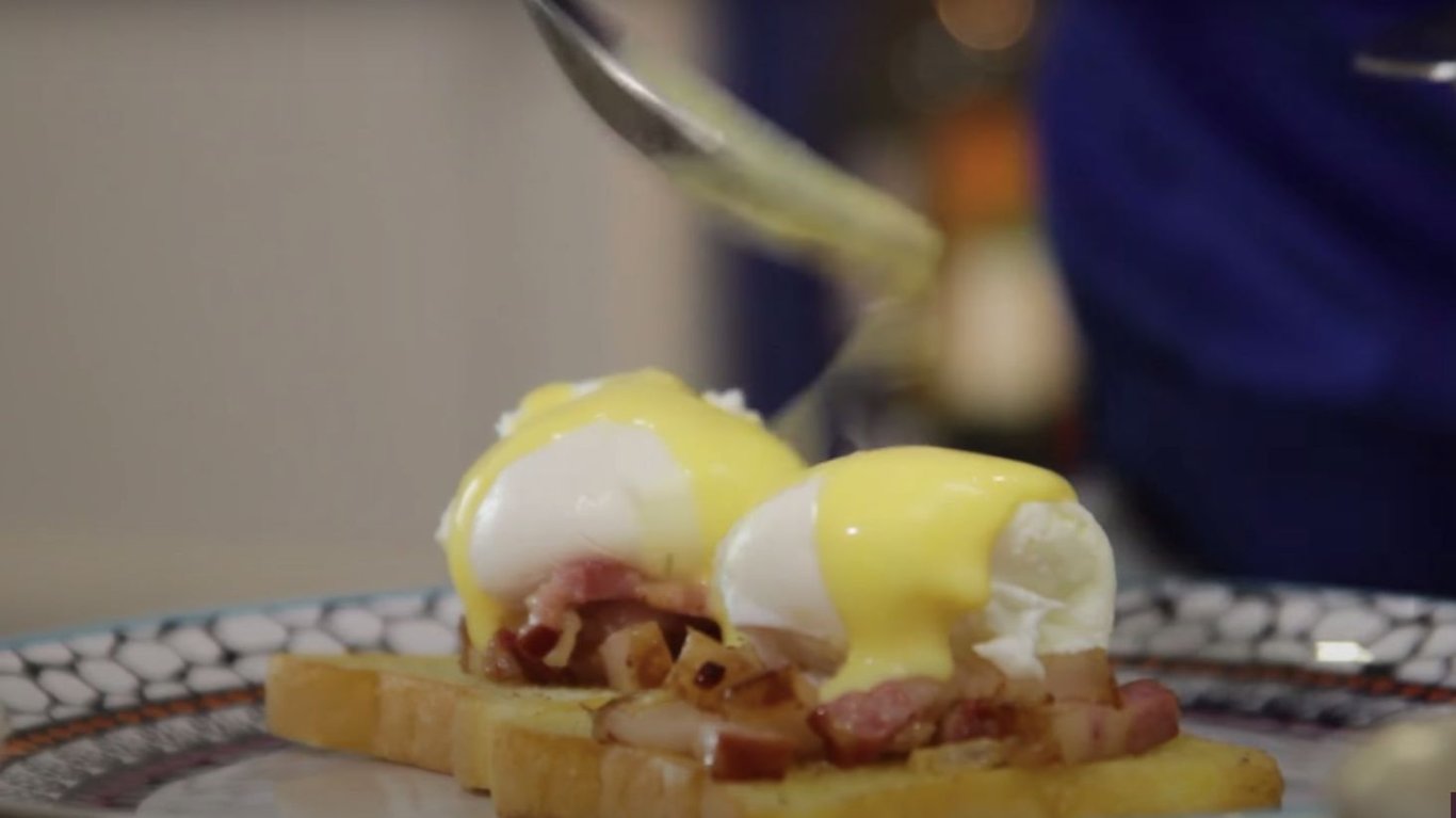 простой рецепт яиц бенедикт 