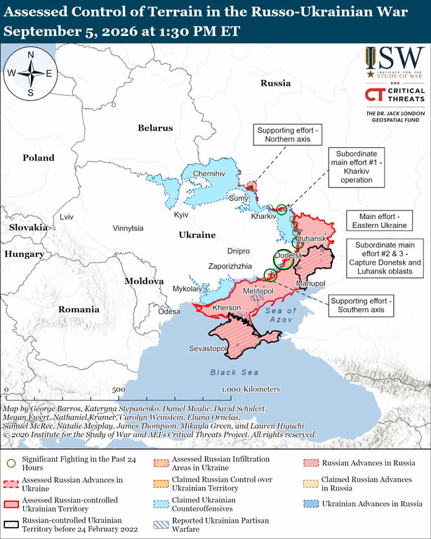 ISW: ЗСУ стримали наступ РФ одразу на кількох напрямках - фото 1