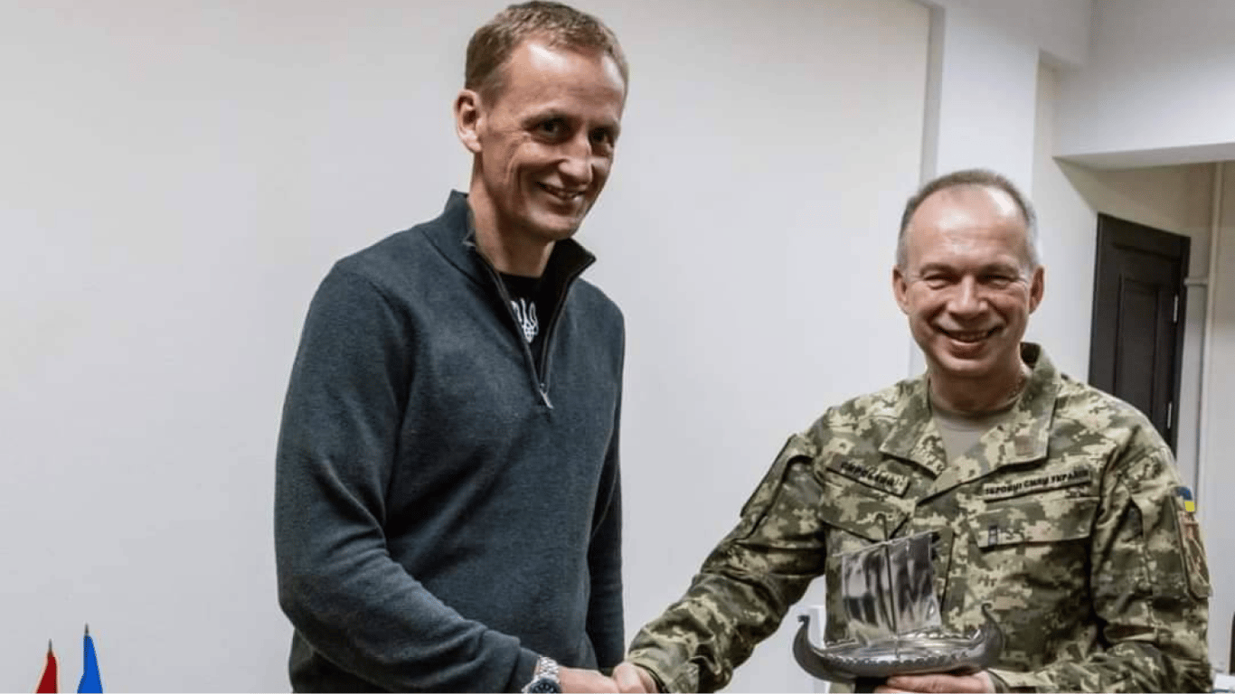 Syrskyi met with the Norwegian Chief of Defense