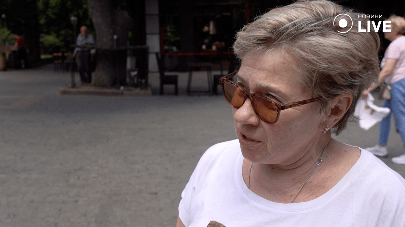 Місцева жителька Тетяна про свою думку