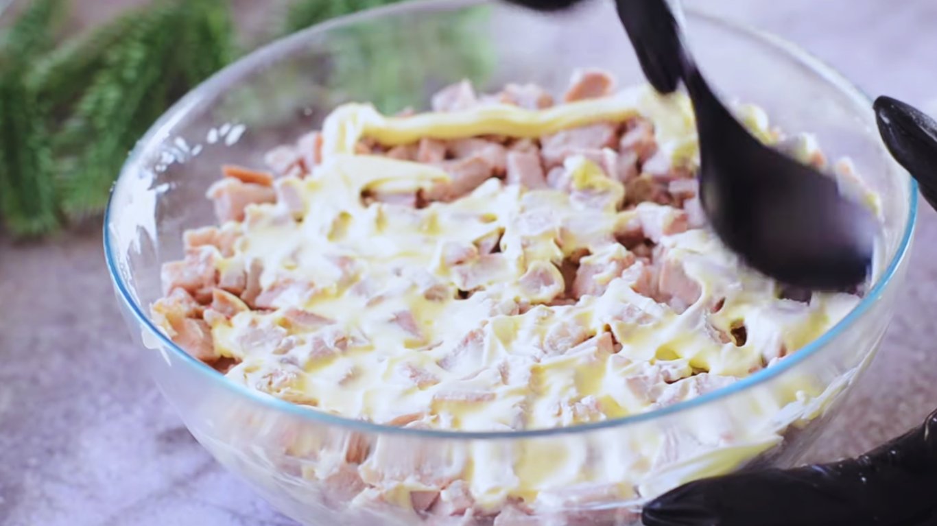 рецепт святкового салату