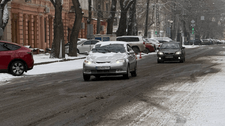 Сніг на Одещині — у якому стані траси регіону - 285x160