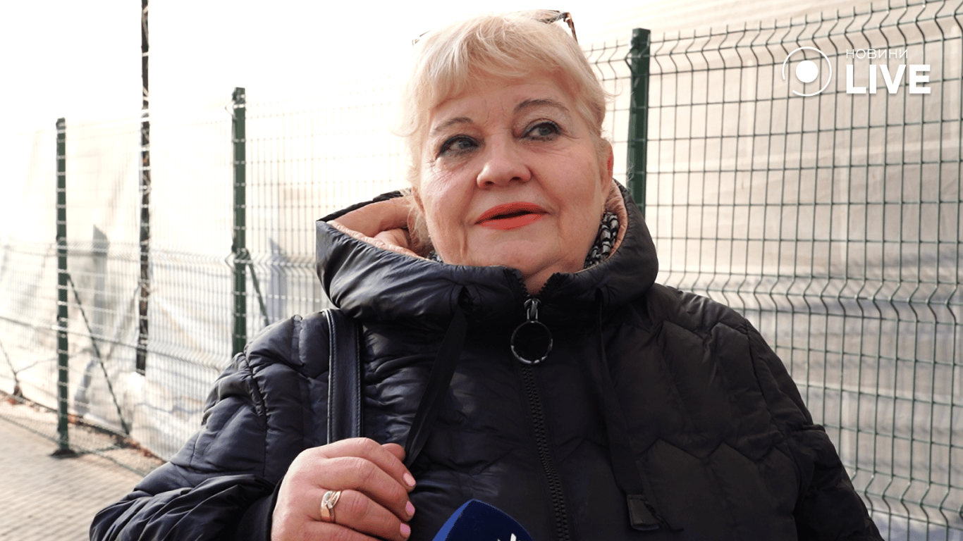 Одесситка Надежда. Фото: Новости.LIVE/ Юлия Браславская 
