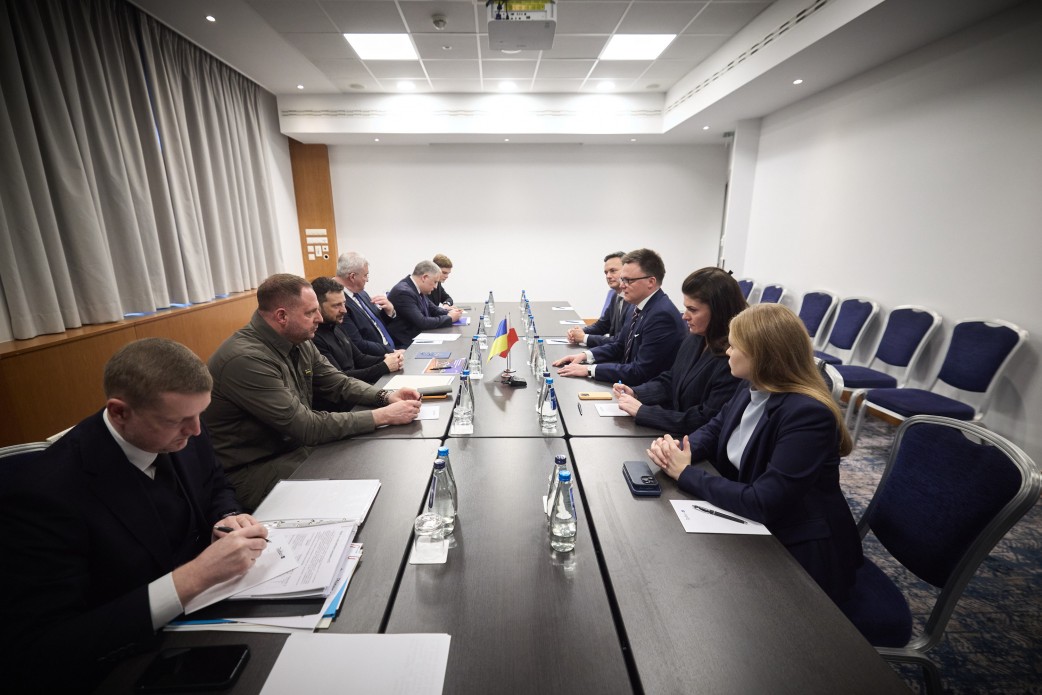 Зеленський зустрівся з головою Євроради Коштою