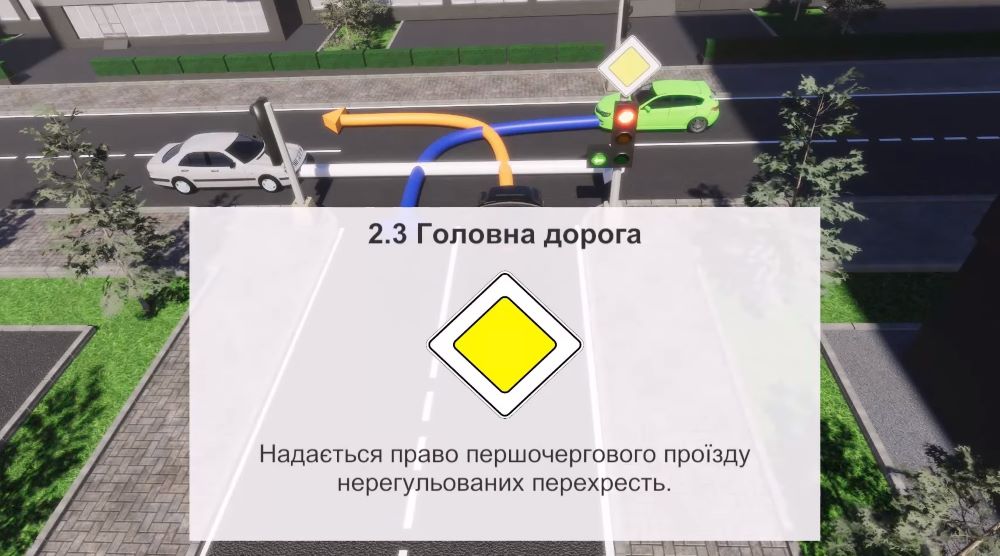 У якій послідовності роз'їдуться авто — розв'яжіть складну задачу з ПДР - фото 1