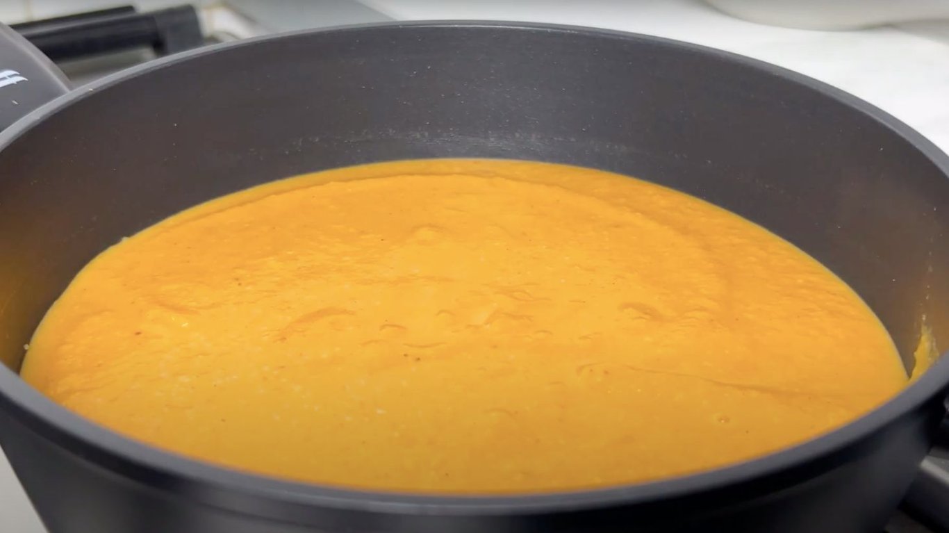 простой рецепт тыквенного супа с орехами