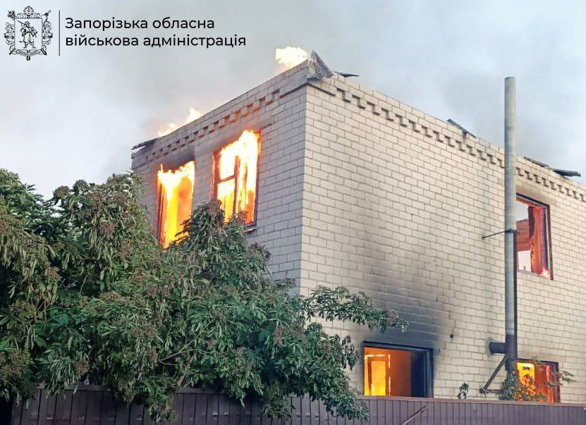 обстріл Запоріжжя