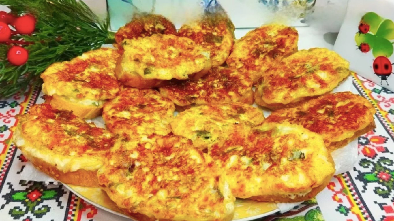 рецепт гарячих бутербродів