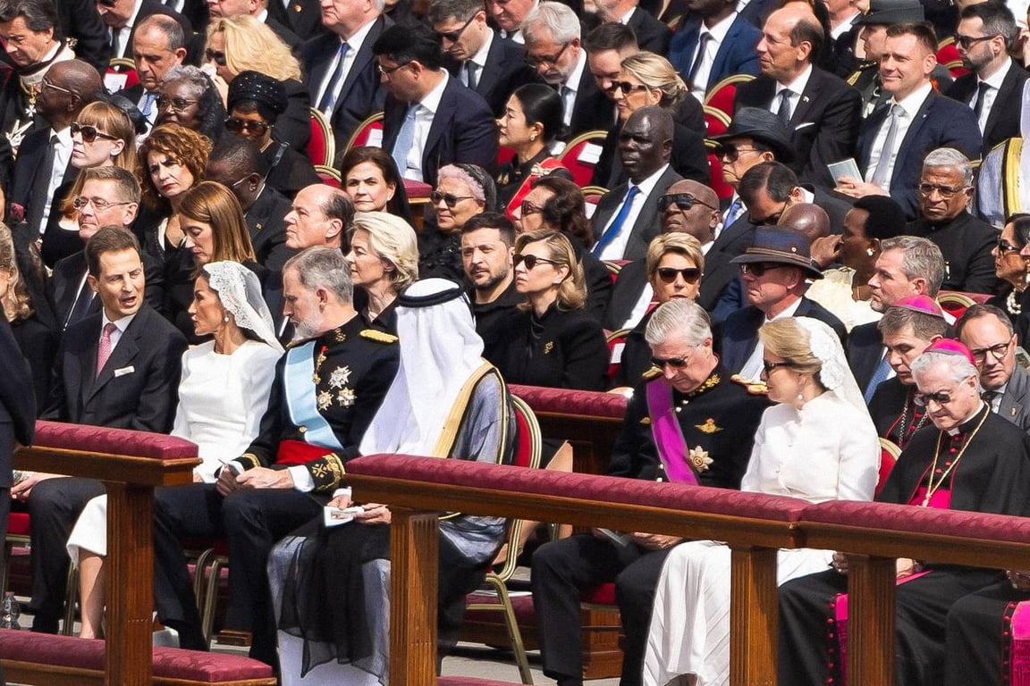 Українська делегація на інавгурації Папи Римського 18 травня