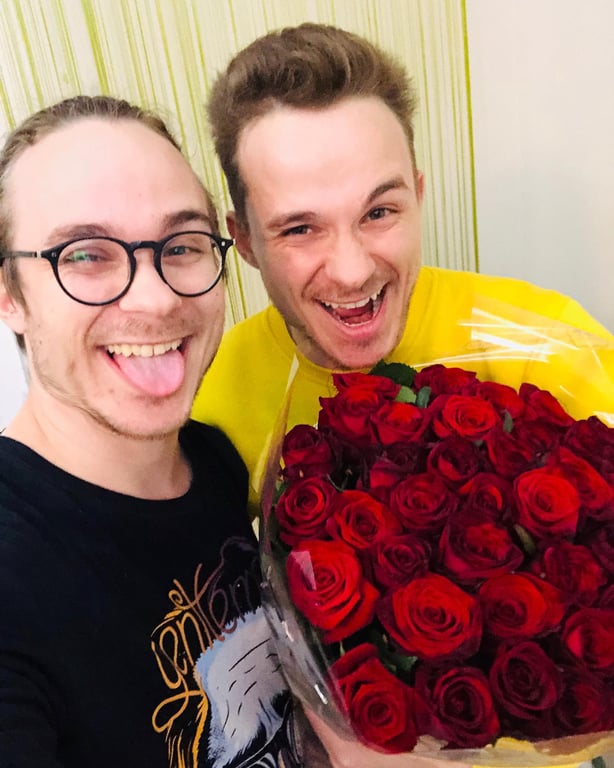 Олександр та Володимир Борисенки не працюють артистами. Фото: instagram/sasha__borysenko