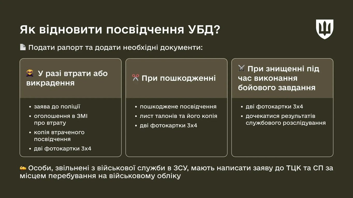 Як отримати та відновити посвідчення УБД — відповідь Міноборони - фото 2