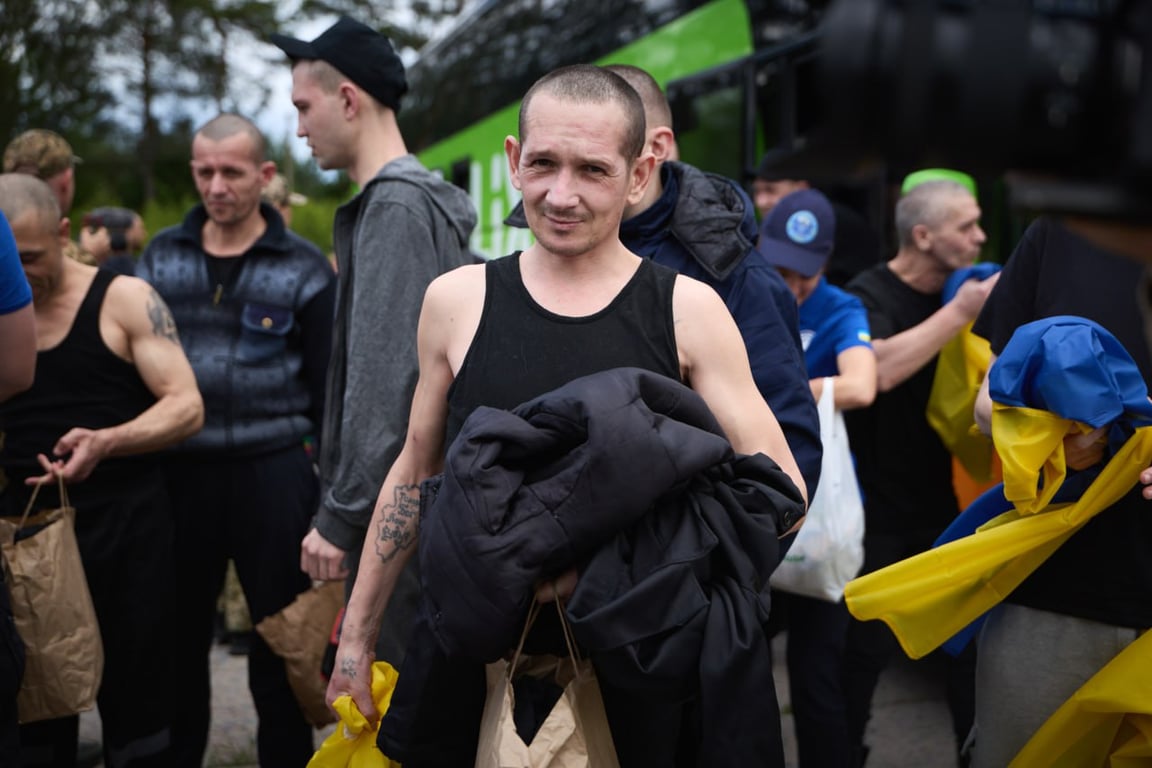 Українські воїни, яких повернули з полону 12 червня